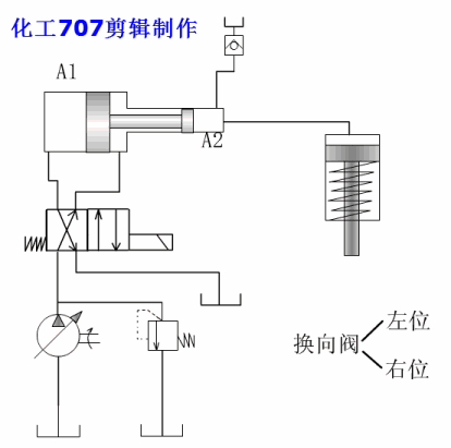 a 单作用增压器的增压回路