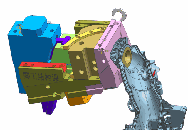 脑洞大开!又一批经典模具设计结构动画